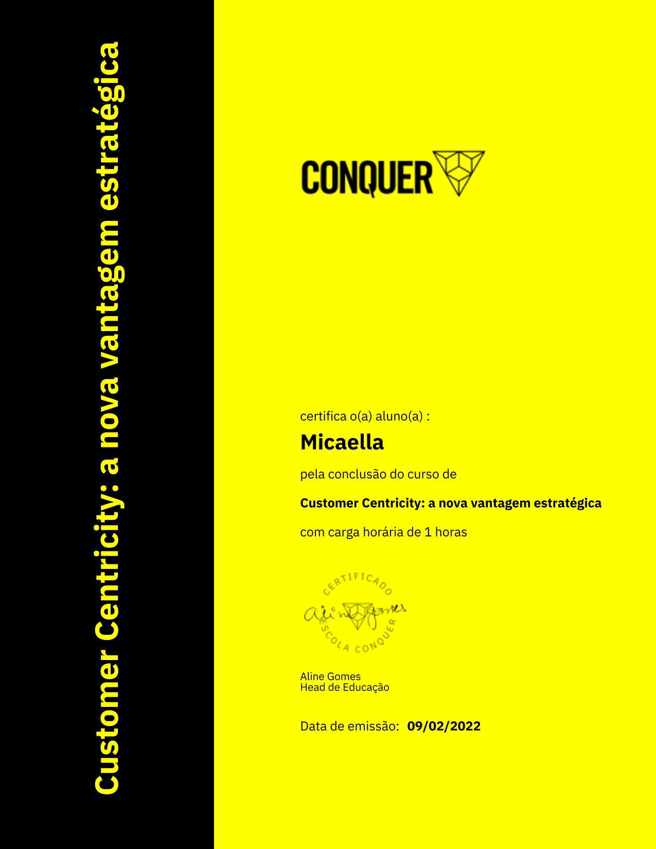 Certificado de Customer Centricity: a nova vantagem estratégica